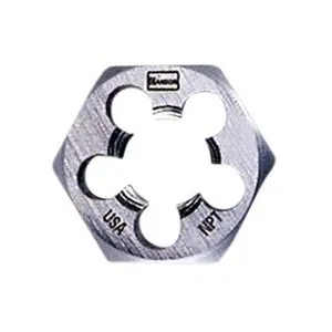 3/8" - 24 NF Left-Hand Adjustable Round Fractional Die, 1"
