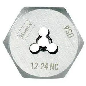 10 - 24 NC Hexagon Machine Screw Die, Carded
