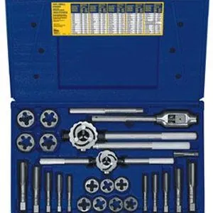 25 Pc. Metric Tap and Hex Die Set