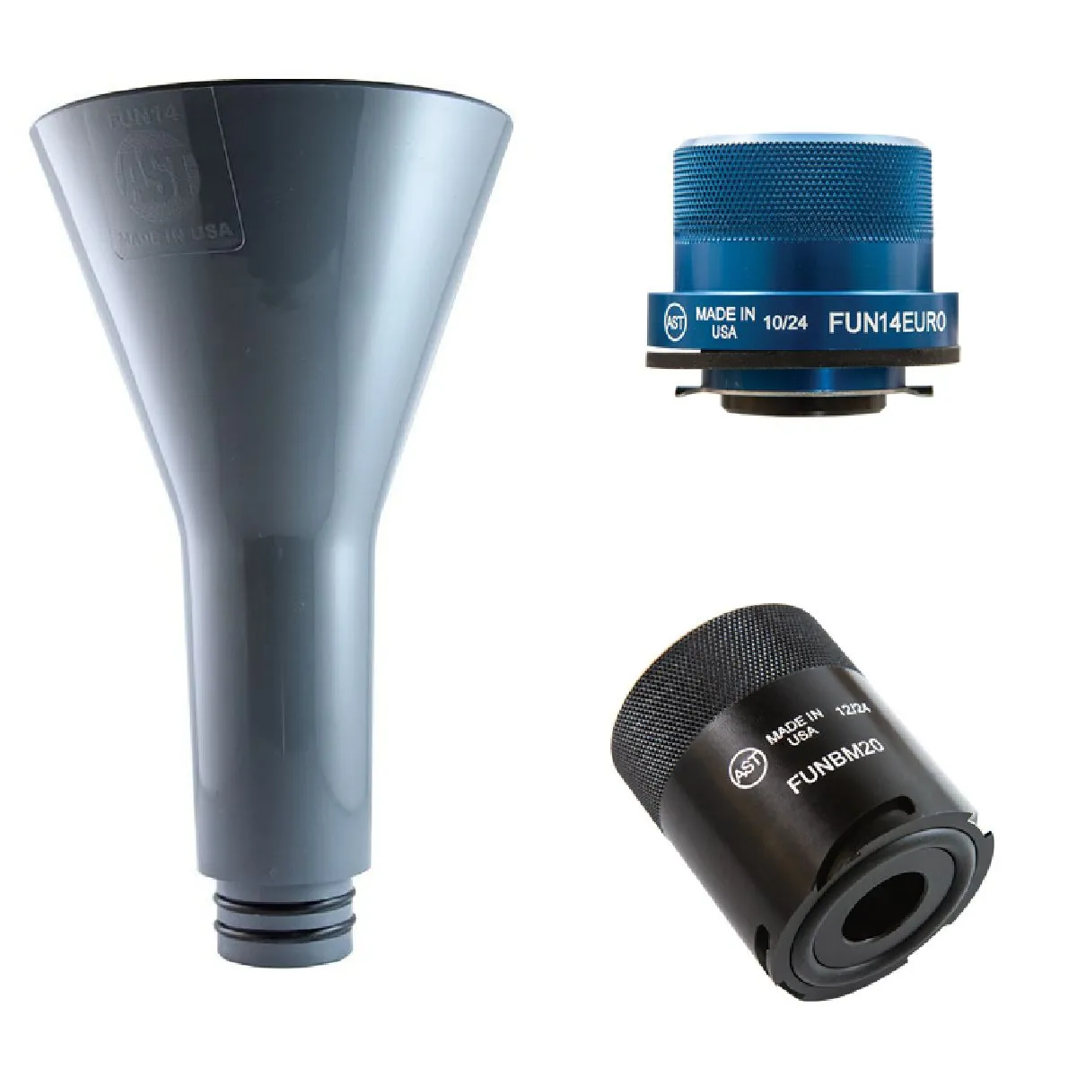 Assenmacher BMW and Mercedes Engine Oil Funnel Set - 3 Piece