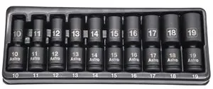 10 Piece 3/8" Drive Metric