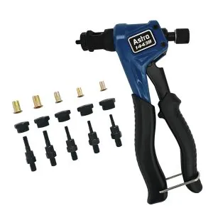 PROFESSIONAL HAND RIVET NUT KIT SAE & METRIC WITH RIVET NUTS