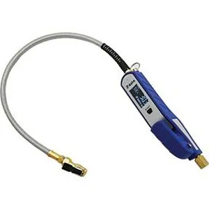 Professional Rechargeable Digital Tire Inflator - Aluminum Body, Stainless Hose