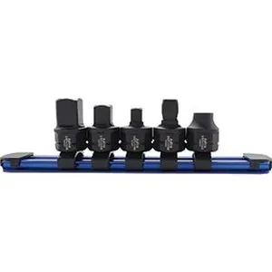 5pc 3/8" Nano Drive Size Adapter Set