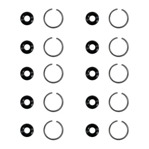 Astro Pneumatic 1/2' 10pc Anvil O-ring & 10pc Retaining Ring