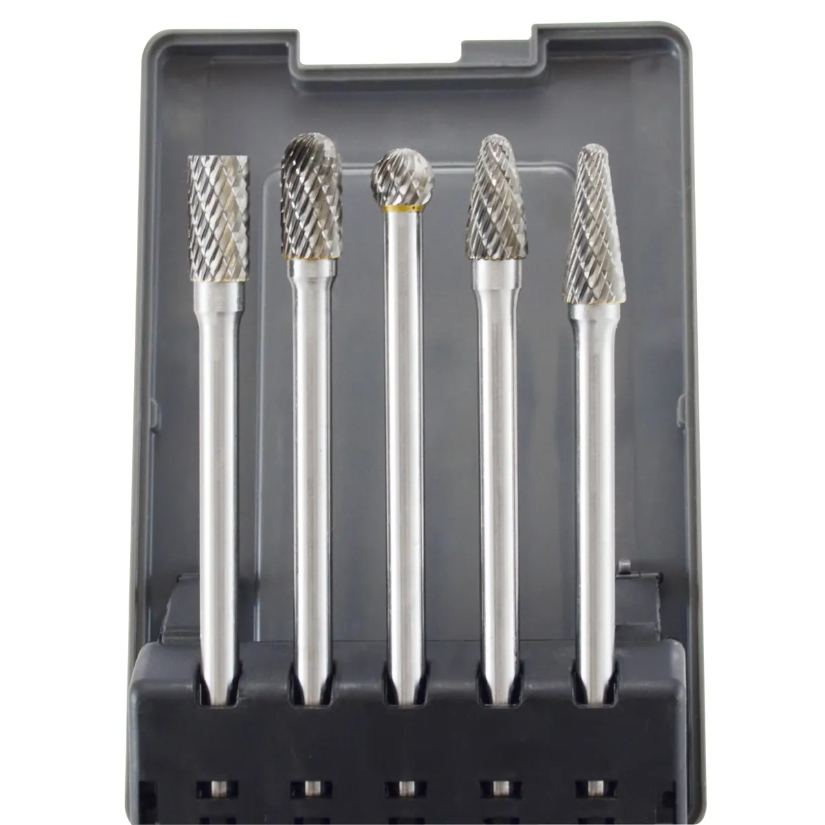 Astro Pneumatic 5pc Long Double Cut Carbide Burr Set 4.5"