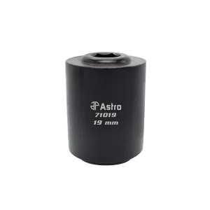 Astro Pneumatic 19mm Drum Socket - Impact Torque Multiplying Harmonic Balancer Socket