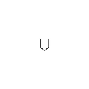 Astro Pneumatic 50 PC. "V" STAPLE