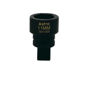 Astro Pneumatic 1/4 Drive 13mm Low Profile Nano Impact Socket
