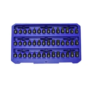 Astro Pneumatic 42pc 1/4" Drive Low Profile Nano Impact Bit Socket Set