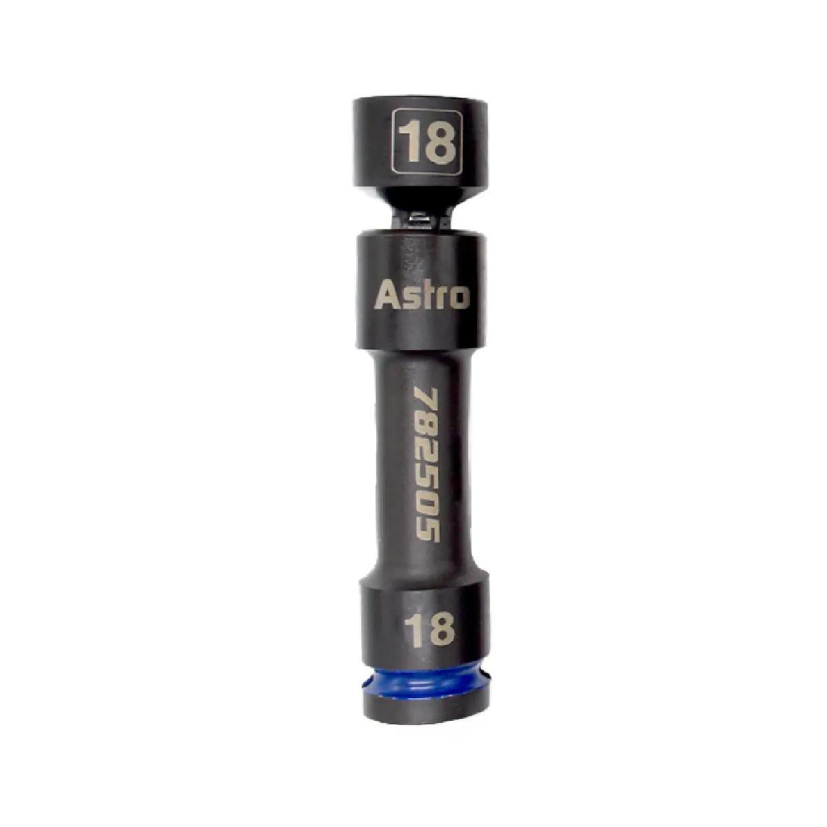 Astro Pneumatic 1/2 Inch Drive 18mm 12-Point Pinless Heavy-Duty Driveline Impact Socket