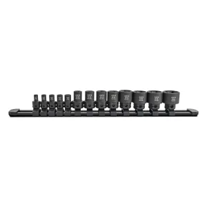Astro Pneumatic 13pc 1/4" & 3/8" Drive External Torx Nano Impact Socket Set