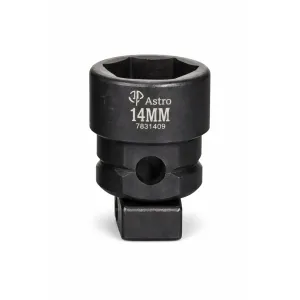Astro Pneumatic 14mm 3/8 Inch Drive Low Profile Nano Impact Socket