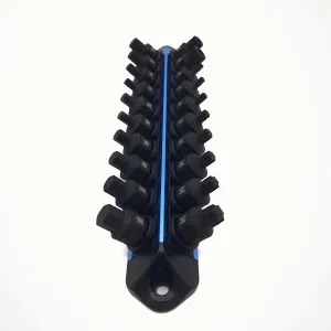 Astro Pneumatic 20 Piece 3/8 Inch Drive with Outside Hex Nano Impact Torx, Metric Hex & Triple Square Bit Socket Set