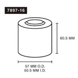 Astro Pneumatic 1" ID x 2" OD x 2-1/2" L Adapter