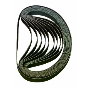 Astro Pneumatic 10PC. SANDING BELT 100 GRIT - 3/8" X 13"