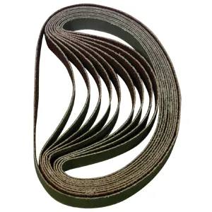 Astro Pneumatic 10PK SANDING BELT 80 GRIT 3/8X13IN. 10/PACK