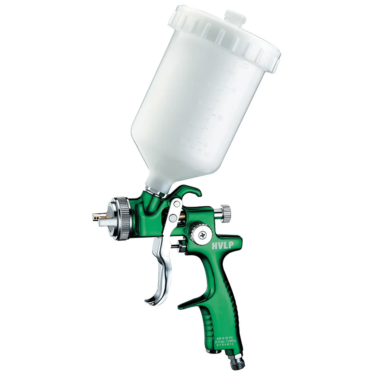 Astro Pneumatic EuroPro Forged HVLP 1.9mm Spray Gun w/ Plastic Cup