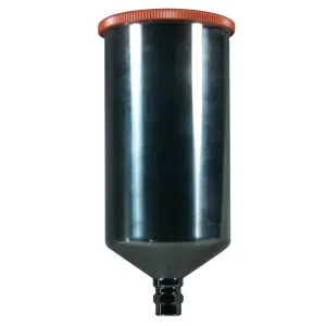 Astro Pneumatic Aluminum Gravity Feed Cup w/ Screw On Lid