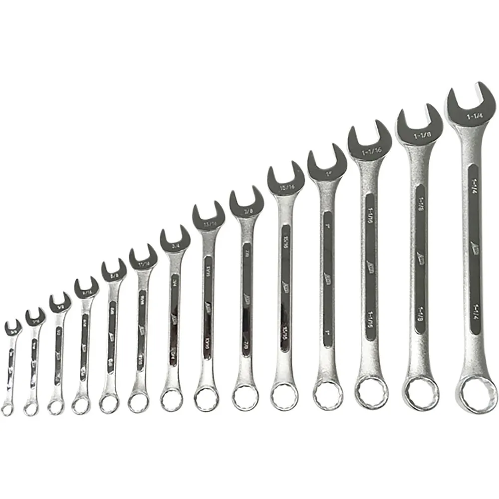 14 Pc. SAE Raised Panel Combination Wrench Set