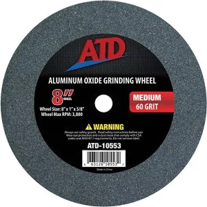 Replacement 8" Medium Grit Grinding Wheel