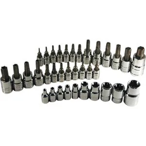 35 Pc. Star Bit Socket Set