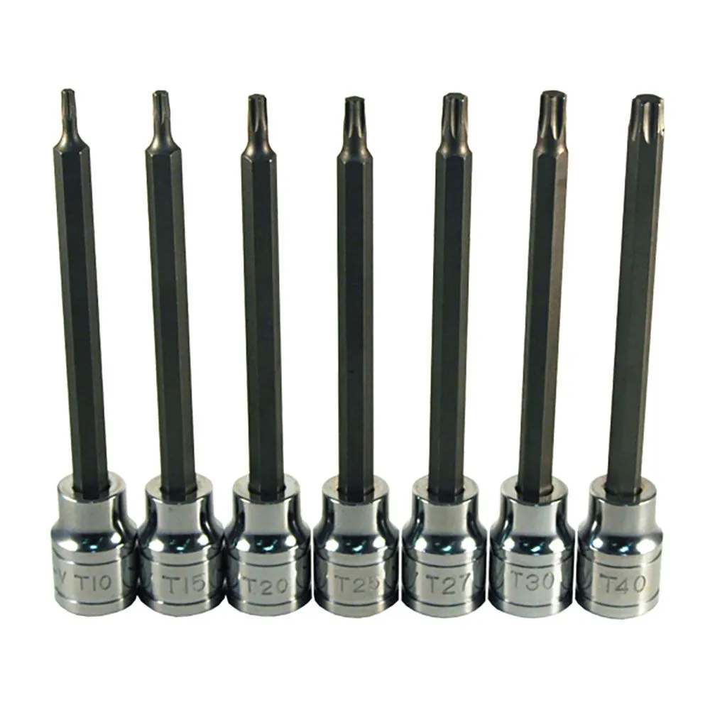7 Pc. Extra Long Star Bit Socket Set