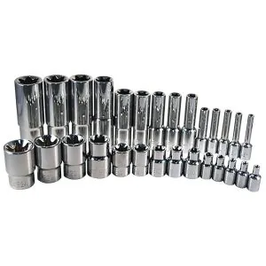28 Pc. Female Torx Socket Set
