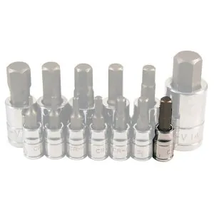 6mm Hex Bit Socket, 1/4" Dr.