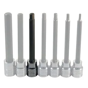 3/8" Dr. XL Hex Bit Socket, 7mm