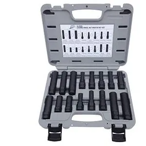 16 Pc. Locking Lug Nut Master Key Set