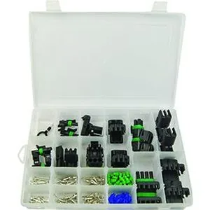 209pc Weather Pack Connector Assortment