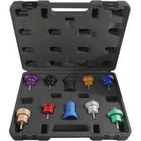 10 Pc. Cooling System Pressure Test Adapter Update Kit
