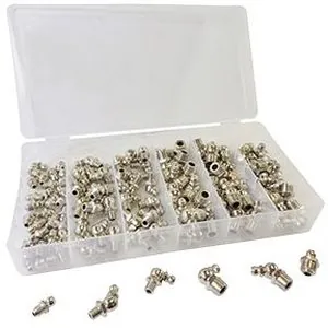 110 Pc. SAE Hydraulic Grease Fitting Assortment
