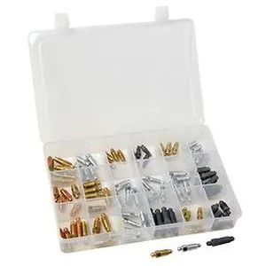 90 Pc. Brake Bleeder Screw Assortment
