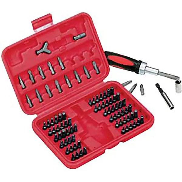 90 Pc. Security Bit Set with Ratchet