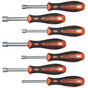 Fractional Nut Driver Set, 7 pc.