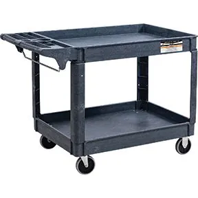 HEAVY DUTY LARGE PLASTIC UTILITY CART