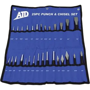 29Pc Punch & Chisel Set