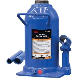 20-Ton Heavy-Duty Hydraulic Side Pump Bottle Jack