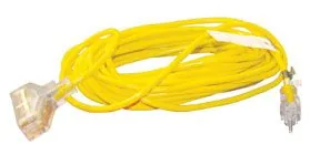 25' 3-Wire Power Block Extension Cord