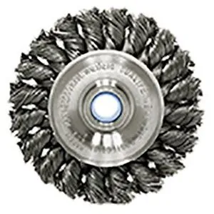 4 " Twisted Tuft Wire Wheel Brush