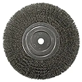 8" Wire Wheel with Spacer for 5/8" Arbor