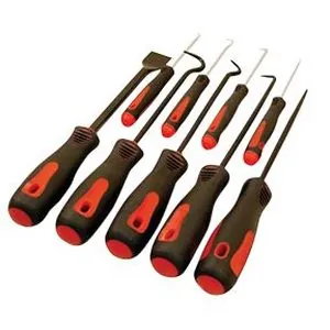 9 Piece Scraper, Hook & Pick Set