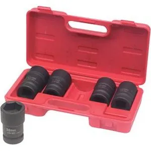 5 Pc. 1" Drive Budd Wheel Socket Set