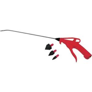 13" Pistol-Grip Air Blow Gun with Rubber Tips