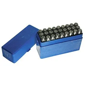 3/16" Letter Stamp Set, 27 pc.