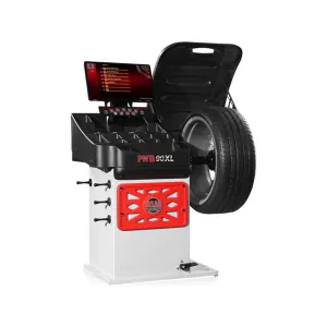 Atlas Equipment Platinum PWB90XL 3D Video Wheel Balancer with Laser Line (WILL CALL)