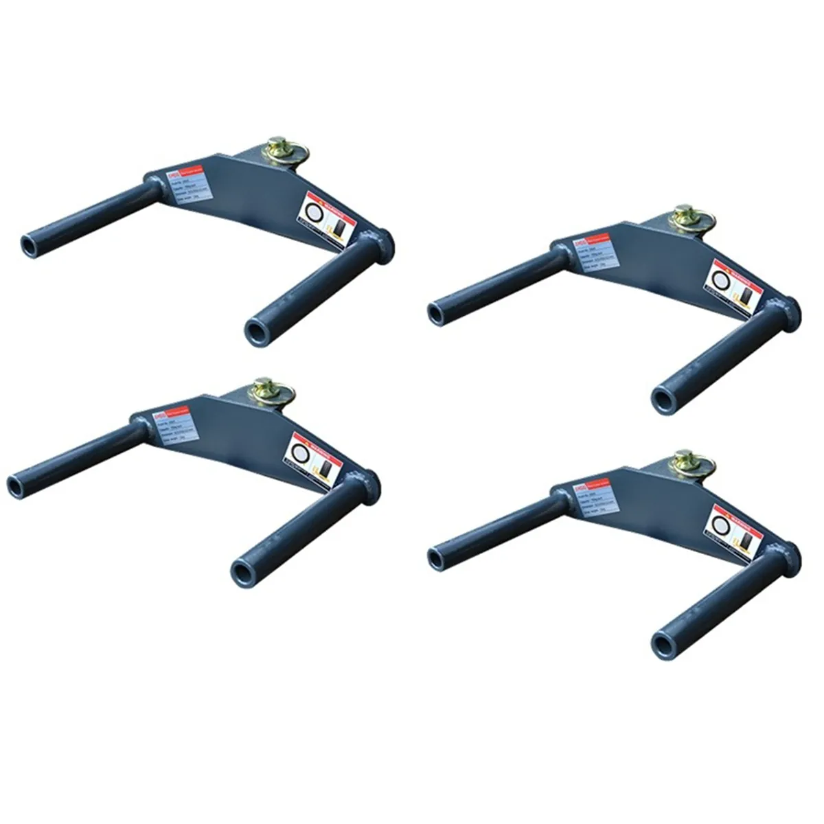 Atlas Automotive Equipment Fork Adapter Set For 2-Post Lifts, Fixed Width (Set of 4)