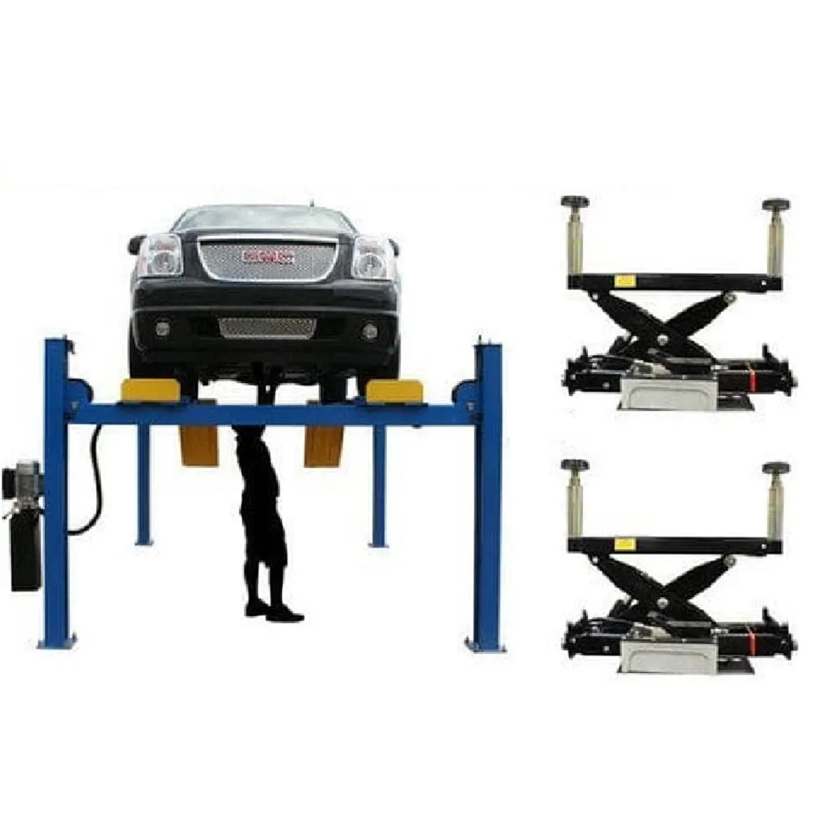Atlas Equipment 414A Alignment Lift + RJ8 Rolling Jacks Combo (WILL CALL)